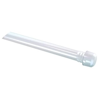 Mentor GmbH Panel Mount 1-Way Straight Rigid LED Light Pipe Clear Yellow 1293.8001