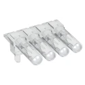 Mentor GmbH PCB 10-Way Right Angle Rigid LED Light Pipe Clear 1271.2004