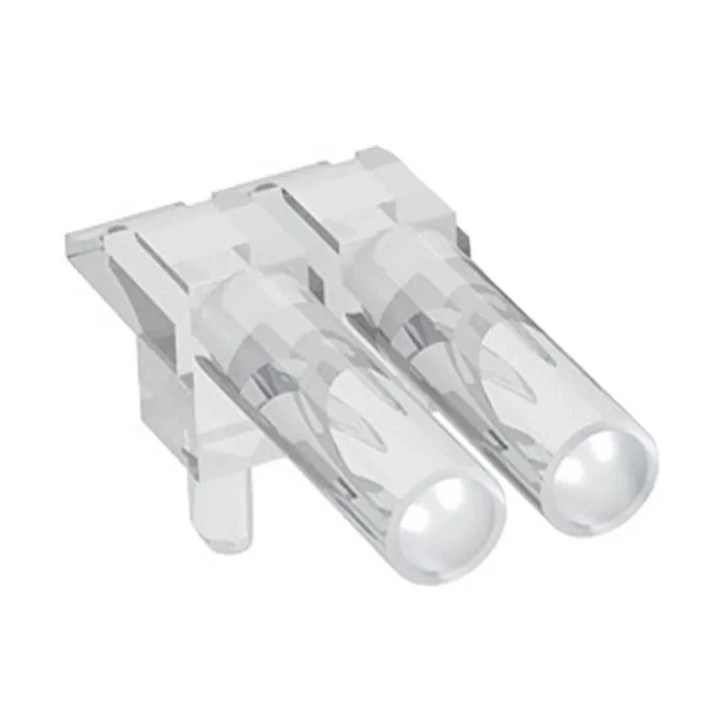 Mentor GmbH PCB 2-Way Right Angle Rigid LED Light Pipe Clear, 2 mm 1271.2002