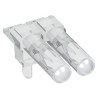 Mentor GmbH PCB 2-Way Right Angle Rigid LED Light Pipe Clear, 2 mm 1271.2002