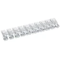 Mentor GmbH Press-In 10-Way Right Angle Rigid LED Light Pipe Clear 1271.1010