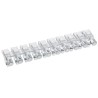Mentor GmbH Press-In 10-Way Right Angle Rigid LED Light Pipe Clear 1271.1010