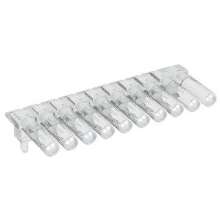 Mentor GmbH PCB 10-Way Right Angle Rigid LED Light Pipe Clear 1271.2010