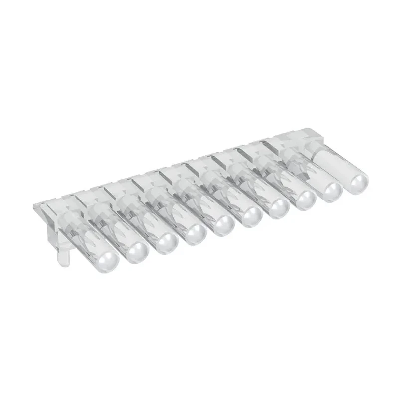 Mentor GmbH PCB 10-Way Right Angle Rigid LED Light Pipe Clear 1271.2010