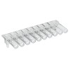 Mentor GmbH PCB 10-Way Right Angle Rigid LED Light Pipe Clear 1271.2010