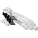 Mentor GmbH Surface 3-Way Right Angle Rigid LED Light Pipe Clear 3 mm 1276.1003