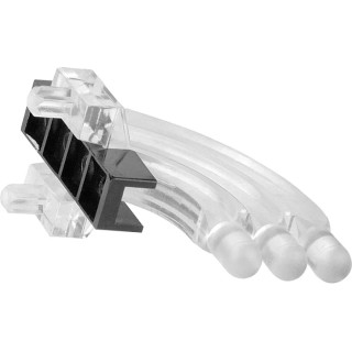Mentor GmbH Surface 3-Way Right Angle Rigid LED Light Pipe Clear 3 mm 1276.1003
