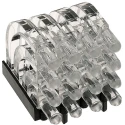 Mentor GmbH Press-In 16-Way Right Angle Rigid LED Light Pipe Clear 3 mm 1279.1004
