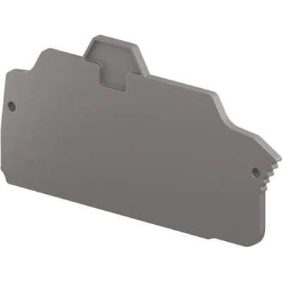 Entrelec EK Series End Section for Use with ZK10-PE PI-Spring Screwless Terminal Blocks