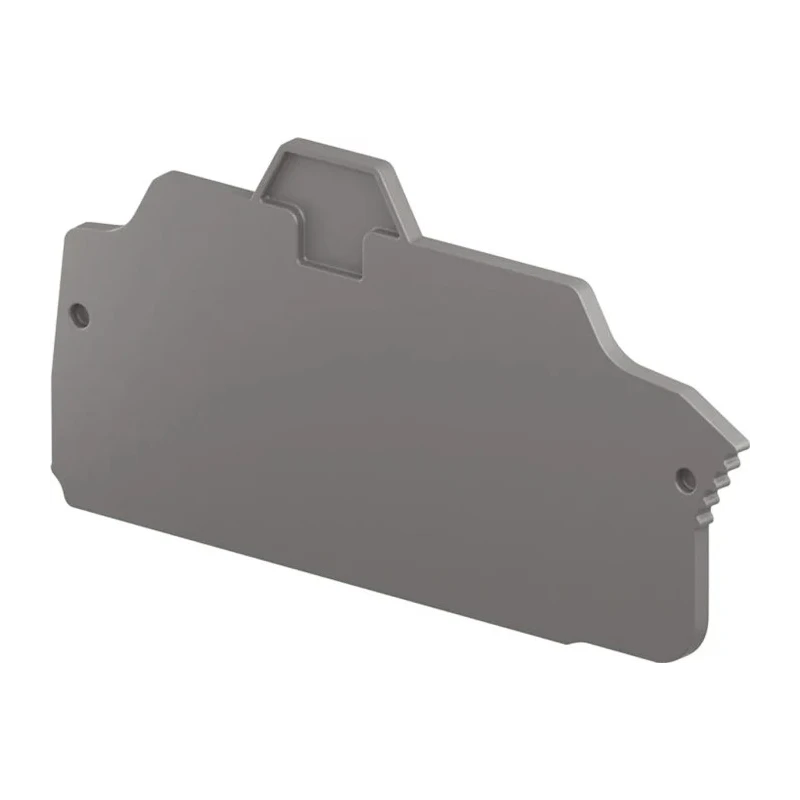 Entrelec EK Series End Section for Use with ZK10-PE PI-Spring Screwless Terminal Blocks 