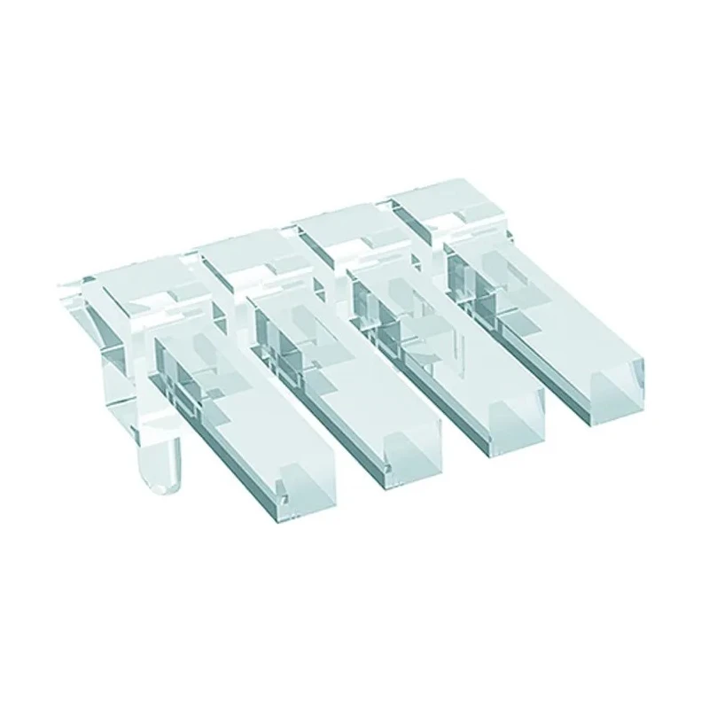 Mentor GmbH PCB 4-Way Right Angle Rigid LED Light Pipe Clear 1.4 mm 1271.2604