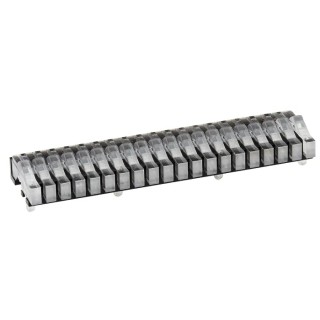 Mentor GmbH Press-In 20-Way Right Angle Rigid LED Light Pipe Clear 12.9mm Length 3.2mm Outside Diameter 1278.1020