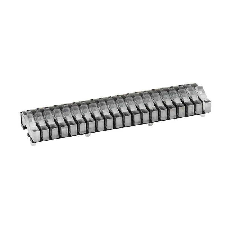 Mentor GmbH Press-In 20-Way Right Angle Rigid LED Light Pipe Clear 12.9mm Length 3.2mm Outside Diameter 1278.1020