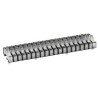 Mentor GmbH Press-In 20-Way Right Angle Rigid LED Light Pipe Clear 12.9mm Length 3.2mm Outside Diameter 1278.1020