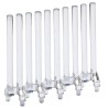 Mentor GmbH Press-In Vertical 10-Way Straight Rigid LED Light Pipe Clear Yellow 3 mm 1272.1010