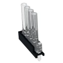 Mentor GmbH Vertical 4-Way Straight Rigid LED Light Pipe Clear 2 mm 1296.7114