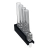 Mentor GmbH Vertical 4-Way Straight Rigid LED Light Pipe Clear 2 mm 1296.7114