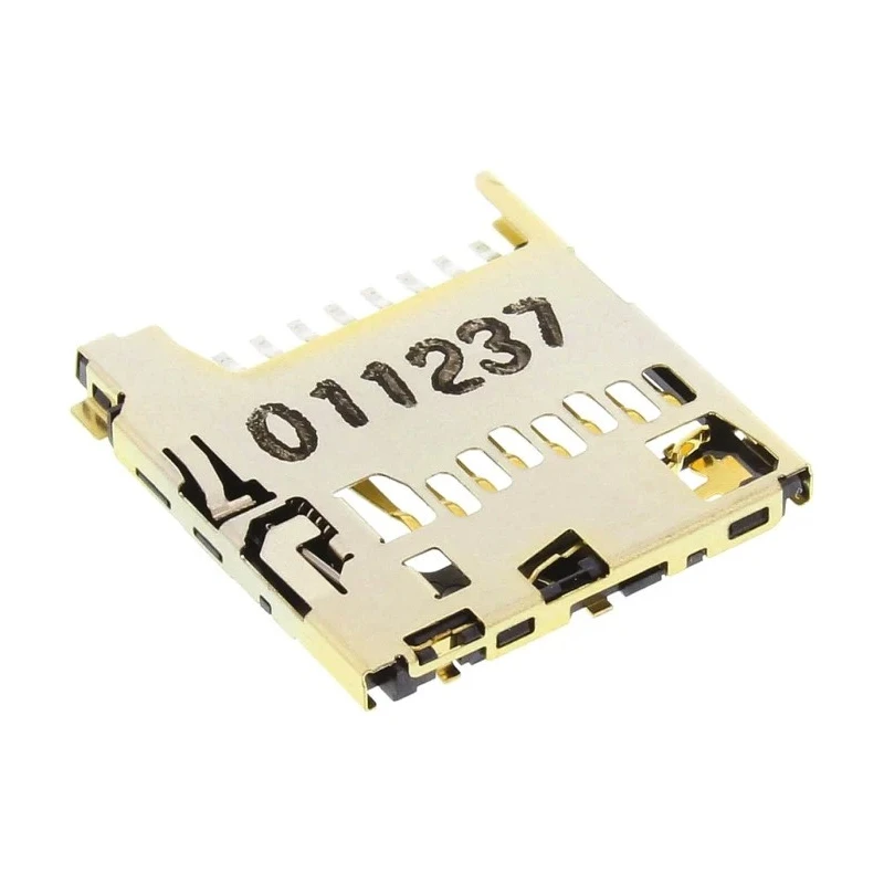 Molex 8 Way Push-Push MicroSD Memory Card Connector, Solder, Surface Mount, 1.1mm Pitch 503398-1892