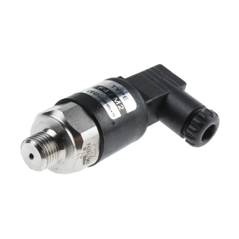 RS PRO Hydraulic Pressure Sensor BSP 1/4, M2 DIN Plug, 20 bar to 200 bar, Steel Housing, IP65 Rated 880-2295