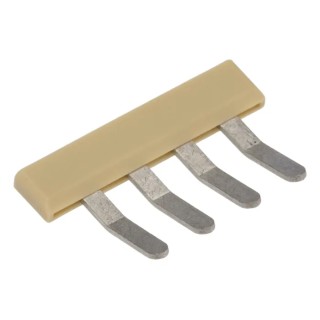 Weidmüller SAK Series Jumper Bar for Use with Cross Connection Link Polyamide Grey 6mm Pitch Screw Termination 0482700000