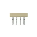 Weidmüller SAK Series Jumper Bar for Use with Cross Connection Link Polyamide Grey 6mm Pitch Screw Termination 0482700000