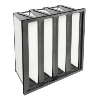 Camfil Opakfil ES Series Fibreglass Compact V-Filter Panel Filter F9 Grade 592mm x 592mm x 296mm 2511.17.5001