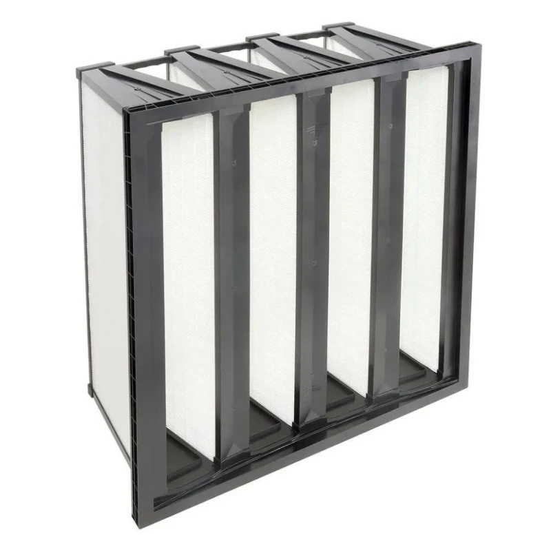 Camfil Opakfil ES Series Fibreglass Compact V-Filter F7 Grade Panel Filter w 592mm h 287mm d 296mm 2511.52.5001