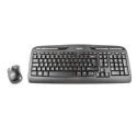 Logitech Wireless Standard Keyboard and Mouse Set USB 105 Keys Optical 3-Button Mouse MK330