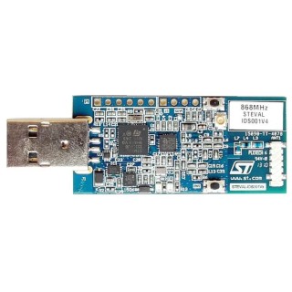 STMicroelectronics SPIRIT1 STM32L 868 MHz RF Transceiver USB Stick STEVAL-IDS001V4