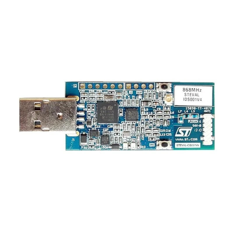 STMicroelectronics SPIRIT1 STM32L 868 MHz RF Transceiver USB Stick STEVAL-IDS001V4