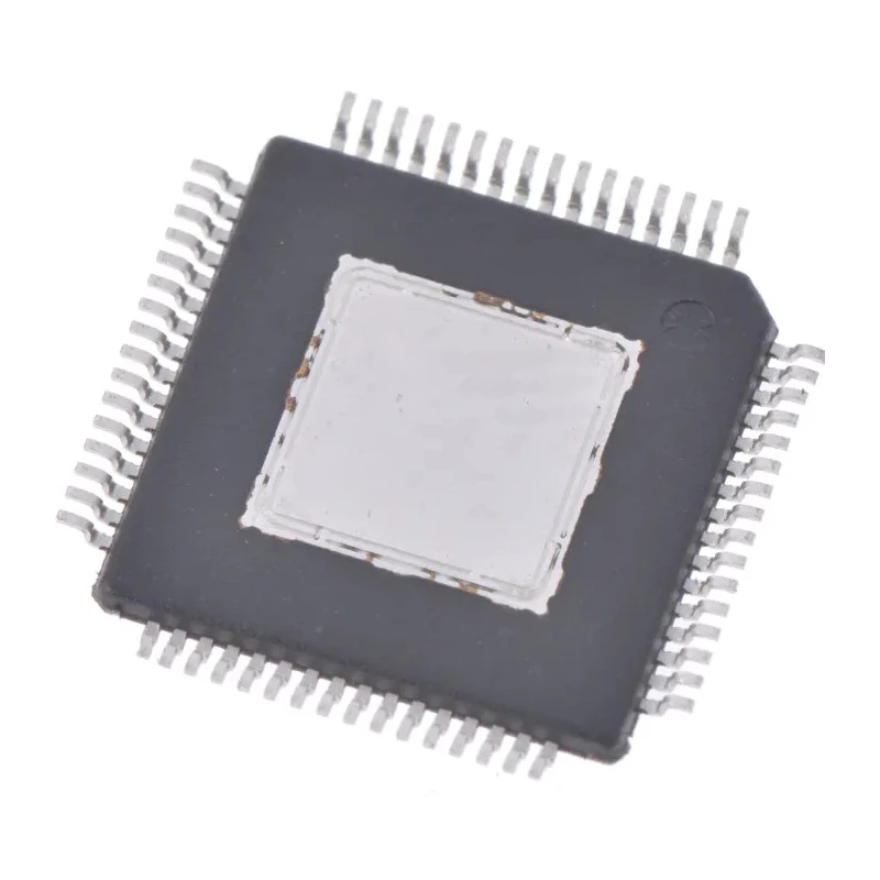 Microchip 64-Pin TQFP Ethernet Controller 3.3 V 100 Mbps Host Bus Full Duplex/Half Duplex LAN9252I/PT