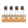 TDK 1 mH Ferrite Leaded Inductor, Max SRF 2.2 MHz, Q 60, 280 mA Idc, 4.2 Ω Rdc, Radial Lead LBC Series B82144B1105J000