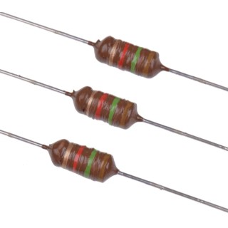TDK 1.5 mH Ferrite Leaded Inductor, Axial Mount, Max SRF 1 MHz, Q60, 160 mA IDC, 6 Ω RDC, LBCRS Series B82144A2155J000