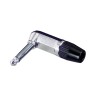 Re-An Products 6.35 mm Cable Male 2 Mono Jack Connector 50V 3A Crimp NYS207