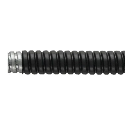 Flexicon 40 mm Nominal Diameter Polyolefin Extra Low Fire Hazard Galvanised Steel Black LFHU40B-10M