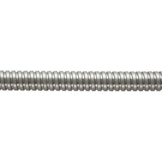 Flexicon Galvanised Steel Flexible Conduit 25 mm Nominal Diameter, Uncoated Grey, 10m Length FU25-10M
