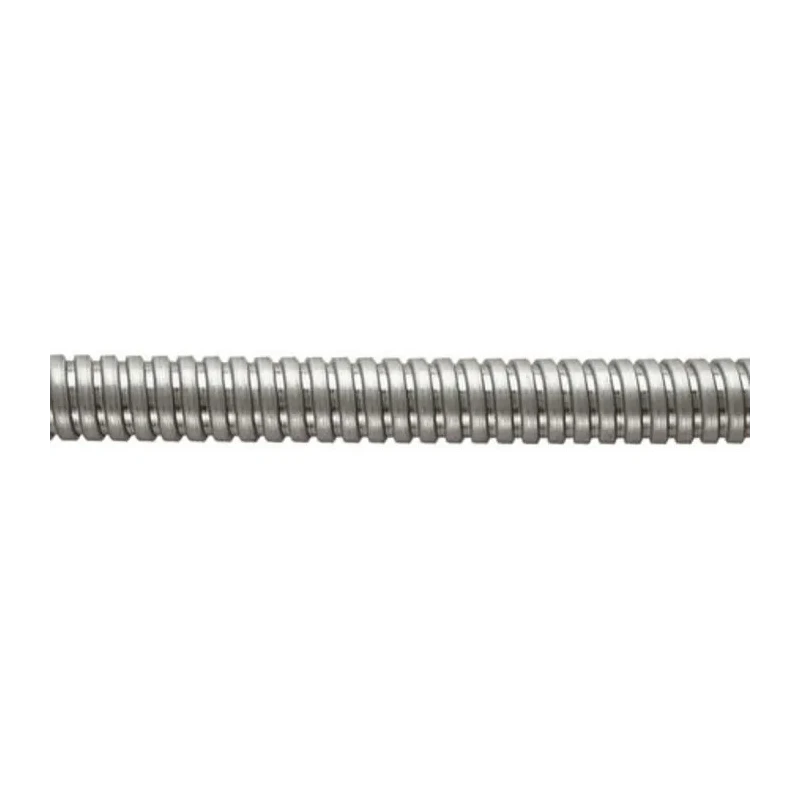 Flexicon Galvanised Steel Flexible Conduit 25 mm Nominal Diameter, Uncoated Grey, 10m Length FU25-10M