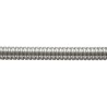 Flexicon Galvanised Steel Flexible Conduit 25 mm Nominal Diameter, Uncoated Grey, 10m Length FU25-10M