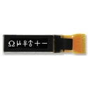 Midas 1.2 in Passive Matrix White OLED Display 96 x 16 pixel TAB I2C MCOT096016BY-WI