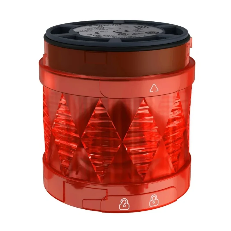 Schneider Electric Harmony XVU Series Red Steady Effect LED Beacon 24V AC/DC 40mA IP65 