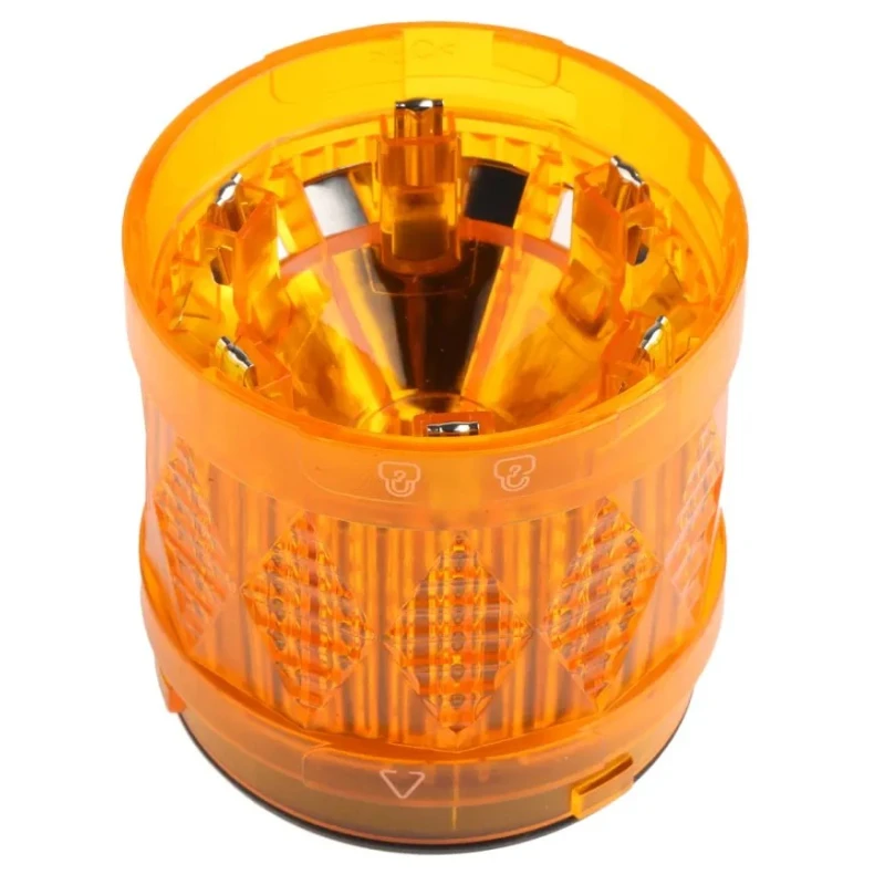Schneider Electric Harmony XVU Series Amber Steady LED Beacon 24V AC/DC, 40mA, IP65 