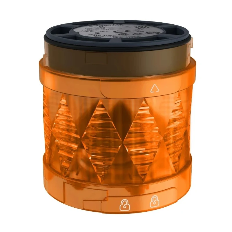 Schneider Electric Harmony XVU Series Amber Steady LED Beacon 24V AC/DC, 40mA, IP65 