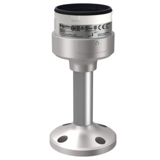 Schneider Electric Harmony XVU Series Mounting Base with Tube, LED Bulb 24V DC, IP65 XVUZ02Q
