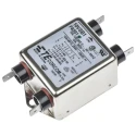 TE Connectivity Corcom SB High Performance Flange RFI Filter 10A 250V AC 50Hz/60Hz Fast-On 1-1609034-5