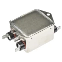 TE Connectivity Corcom SB High Performance Flange RFI Filter 10A 250V AC 50Hz/60Hz Fast-On 1-1609034-5