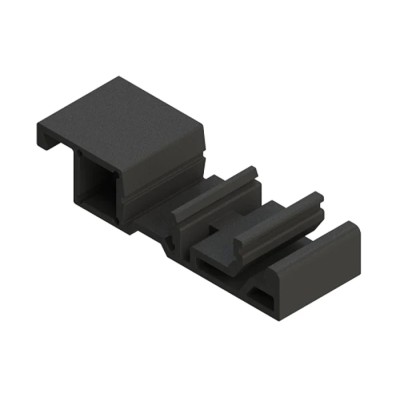 CAMDENBOSS Polyamide 66 DIN Rail Clip for Use with Standard Top Hat 35 mm, Mini Top Hat 15 mm, G Section 32 mm CDR BRACKET
