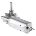 NIDEC ADVANCED MOTOR Brushed Geared DC Geared Motor 24V DC 7.39W 1 Nm Torque 80 RPM 10 mm Shaft Diameter 404603 GMPG