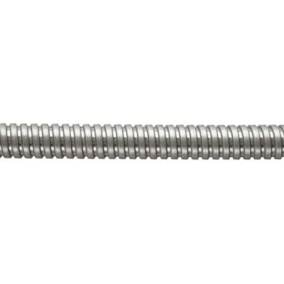 Flexicon Galvanised Steel Flexible Conduit 40 mm Nominal Diameter 10 m Length Grey FU40-10M