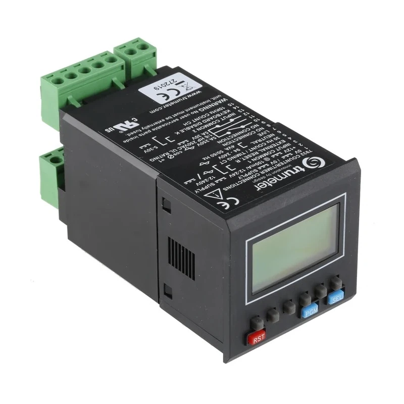 Trumeter 6 Digit Programmable Preset Digital Counter 10VDC-26VDC, 85VAC-265VAC 10kHz 7932