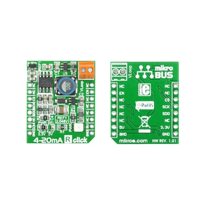 MikroElektronika 4-20mA R Click Add On Board Development Board MIKROE-1387